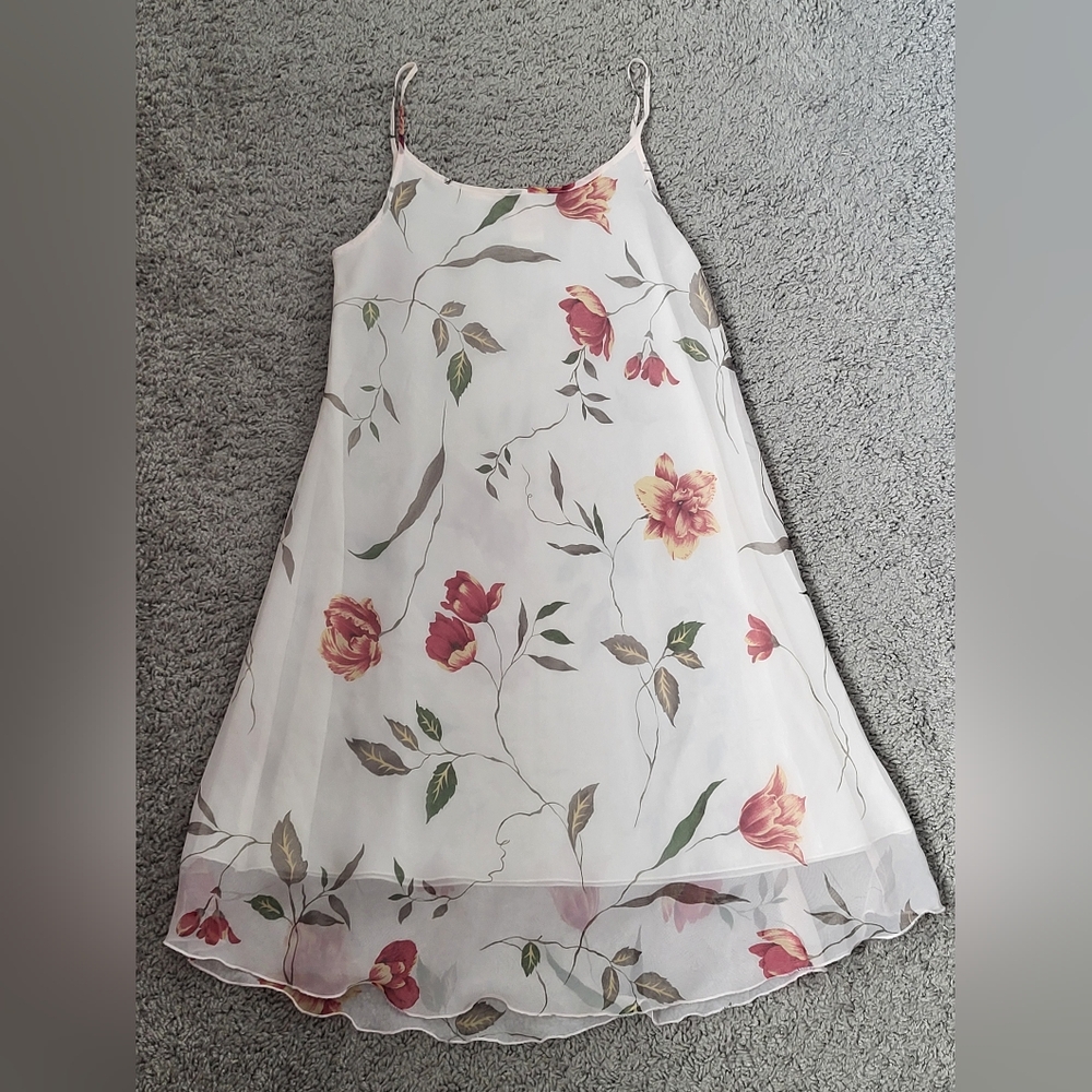 Girl's Summer Floral Dress Size 12